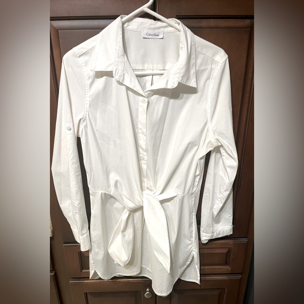 Calvin Klein White Business Shirt